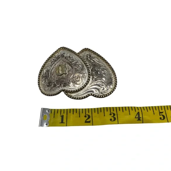 🛑SOLD🛑 Vintage Montana Silversmith Sterling Belt Buckle - Picture 5 of 6